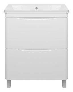 Напольная тумба под раковину Misty Атлантик 70 см белый