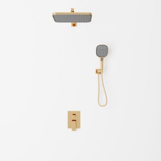 Встраиваемая душевая система AVELLA, Золото брашинг