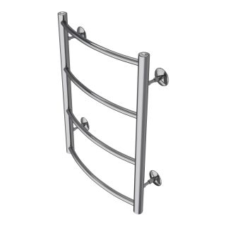 Полотенцесушитель водяной AZARIO VERONA AZ04146 400/600 4 секции, нижнее/диагональное подключение, 1/2, хром