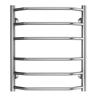 Полотенцесушитель водяной AZARIO RAVENNA AZ07156 500/600 6 секций, нижнее/диагональное подключение, 1/2, хром