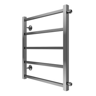 Полотенцесушитель водяной AZARIO ANCONA AZ71556 500/600 квадрат, 5 секций, боковое подключение, 3/4, хром