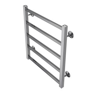 Полотенцесушитель водяной AZARIO ANCONA AZ71558 500/600 квадрат, 5 секций, нижнее/диагональное подключение, 1/2, хром