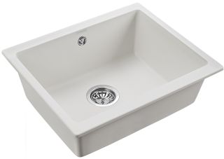 Мойка кухонная Paulmark Gera PM205546-WH белый