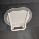 Сиденье для душа Ravak CHROME CLEAR/WHITE B8F0000028