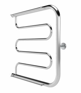 Полотенцесушитель водяной Indigo Фокстрот Standart FSW60-40P с полкой 60x40 см хром