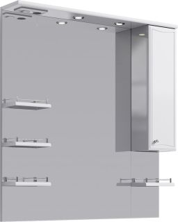 Зеркальный шкаф Aqwella Барселона Ba.02.10