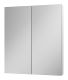 Зеркальный шкаф Misty Балтика 70см белый