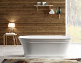 Акриловая ванна BelBagno отдельностоящая, белая BB402-1700-790