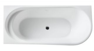 Акриловая ванна BelBagno угловая, левосторонняя, белая BB410-1700-780-L