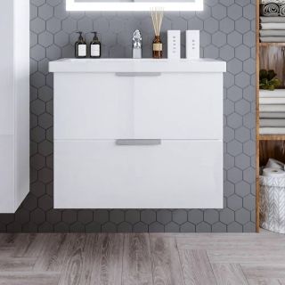 Тумба под раковину Бриклаер Хелена 4627125416361 80 см белый