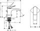 Смеситель Hansgrohe  Vivenis 75012000 для раковины