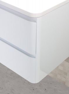 Тумба под раковину BelBagno подвесная 100x50см Bianco Lucido ALBANO-1000-2C-SO-BL