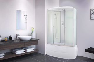 Душевая кабина Parly Bianco BNE170 170x75 см