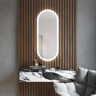 Зеркало BOND Oval 50х120, с подсветкой
