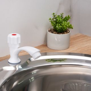 Смеситель для кухни РМС PL3-269F для одной воды белый