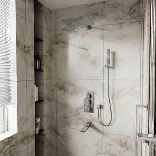 Душевая система DQ Bayern.Liszt DA2515601A04 с термостатом хром