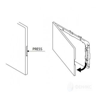Кнопка смыва OLI GLAM OLIpure 139180, хром