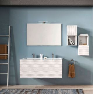 Тумба под раковину Cezares 104x49 Bianco Laccato Opaco Bali BABS1051C.601