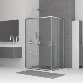 Душевой уголок RGW CL-44 32094480-11 80x100см хром