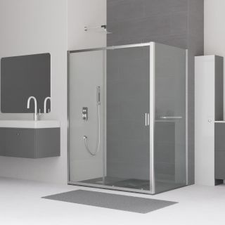 Душевой уголок RGW CL-48-1 (CL-14 + Z-060-1) 320948104-011 140x100см хром