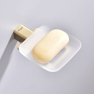 Мыльница Raglo R301.02.03 золотой сатин