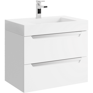 Тумба под раковину Aqwella Cube 70см белый CUB0107W