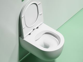 Ceramica Nova Modena Rimless CN6063MW подвесной унитаз матовый