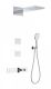 Душевой комплект Wonzon & Woghand WW-D4538-A-CR с термостатом хром