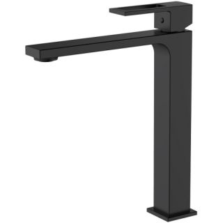 Смеситель для раковины DQ высокий Dortmund черный (DA1712005)