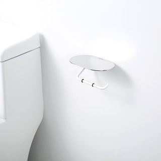 Держатель для туалетной бумаги Gappo G30903-8 белый/хром