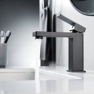 Смеситель для раковины Shevanik S9601H чёрный