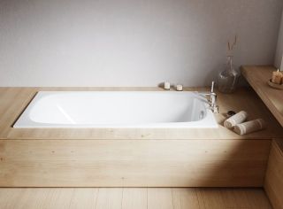 Акриловая ванна Whitecross Layla Slim 0122.180080.100 180x80см белый глянец