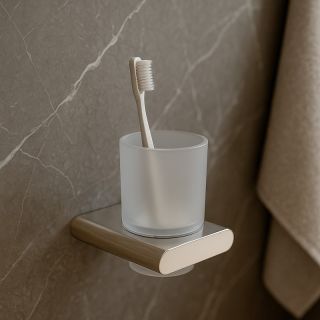 Стакан для ванной комнаты Knotlor SC101C, хром