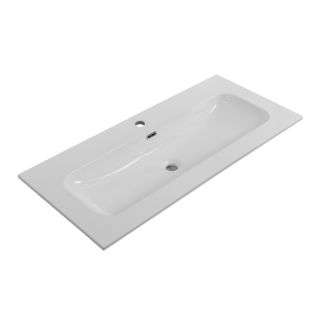 База под раковину Cezares подвесная с двумя выкатными ящиками, Bianco Opaco, 1000x457x500, DUET-N-1000-2C-SO-BO