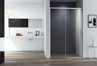 Душевая дверь CEZARES DUET SOFT-M-BF-1-120-C-Cr хром