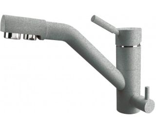 Смеситель для кухни Dr. Gans Дуэт с подключением к фильтру базальт