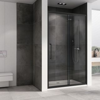 Душевая дверь ABBER Schwarzer Diamant 150см AG30150BH