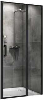 Душевая дверь ABBER Sonnenstrand 120см чёрный AG04120BS