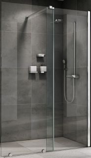 Душевая перегородка ABBER Komfort AG09120 120см хром раздвижная