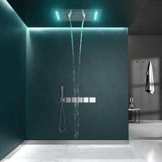 Душевой комплект Timo Petruma SX-5229/00SM с термостатом хром