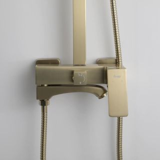 Душевая стойка Frap F2476-3 Золотой сатин