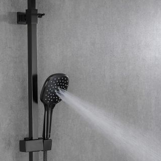 Душевая стойка Gappo G2417-9 оружейная сталь