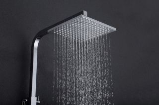 Душевая стойка ABBER Daheim хром AF8216