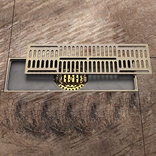 Душевой трап Gappo G83001-4 бронза