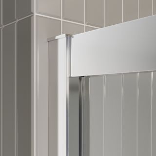 Душевой уголок BelBagno LUCE-AH-1-110/100-C-Cr хром