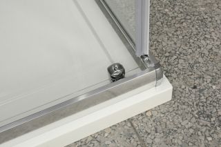 Душевой уголок BelBagno UNO-AH-1-100/90-C-Cr