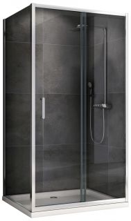 Душевой уголок ABBER Schwarzer Diamant AG301505-S705 150x70см хром