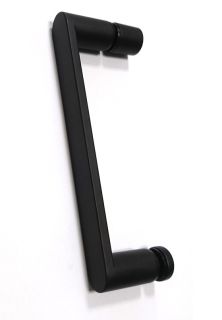 Душевой уголок ABBER Schwarzer Diamant AG30140B-S75B 140x75см чёрный