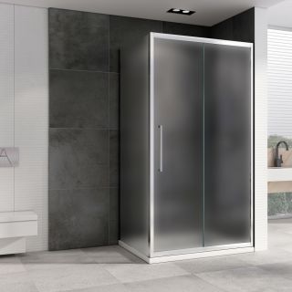 Душевой уголок ABBER Schwarzer Diamant AG30170MH-S50M 170x50см хром