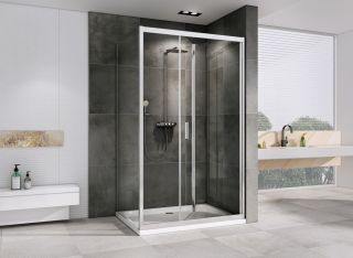 Душевой уголок ABBER Sonnenstrand 120x70см хром AG07120-S70